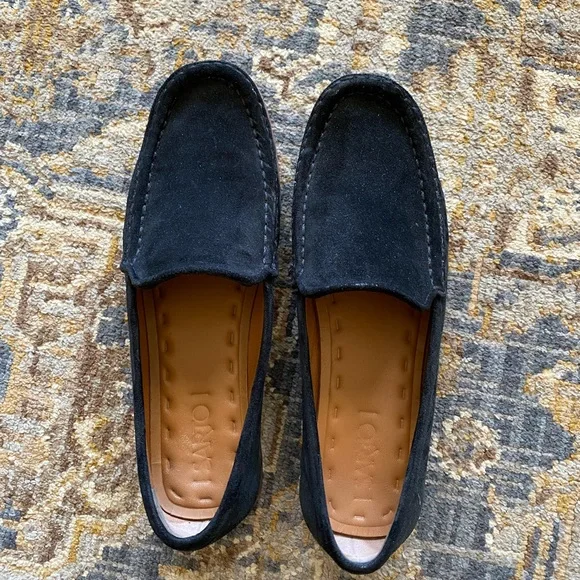 Franco Sarto Women’s Suede Leather Loafers - Picture 1 of 5